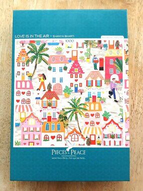 Pieces & Peace Love Is In The Air Jigsaw Puzzle, 1000 Pieces